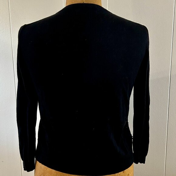 J. CREW COLLECTION HOLIDAY BEADED CARDIGAN - Picture 3 of 6